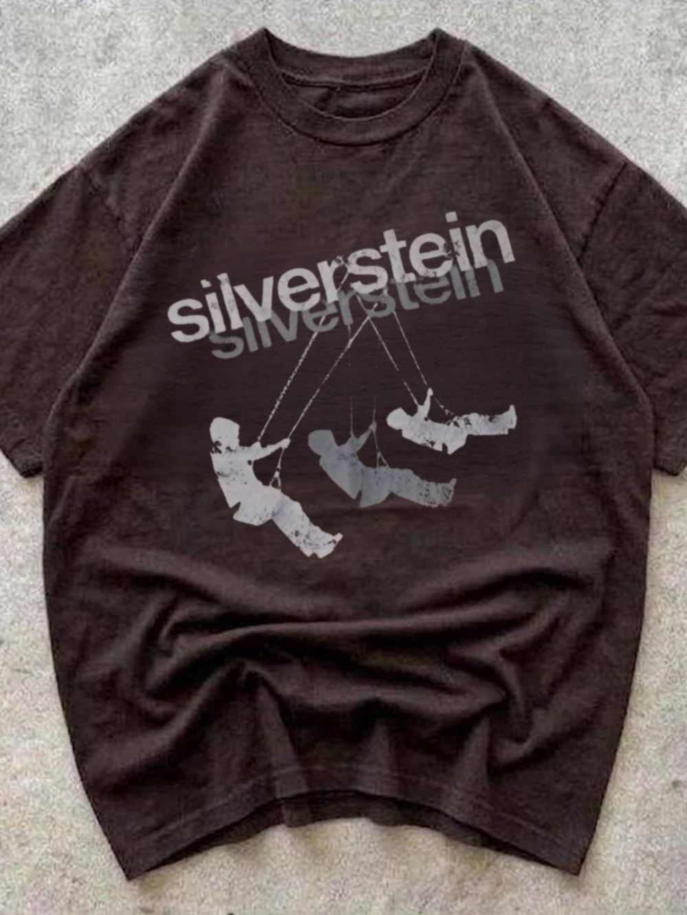 Gildan Dark Chocolate Silverstein Graphic Tee